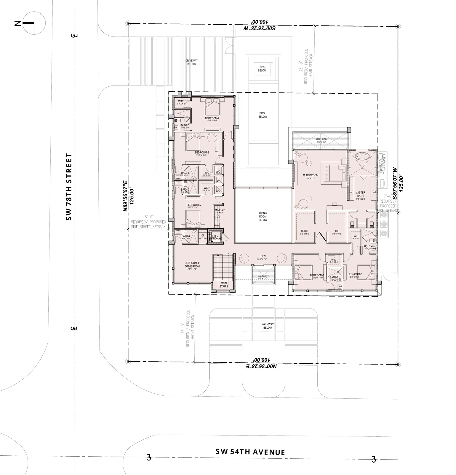 7805 SW 54th Avenue floor plan — image 2